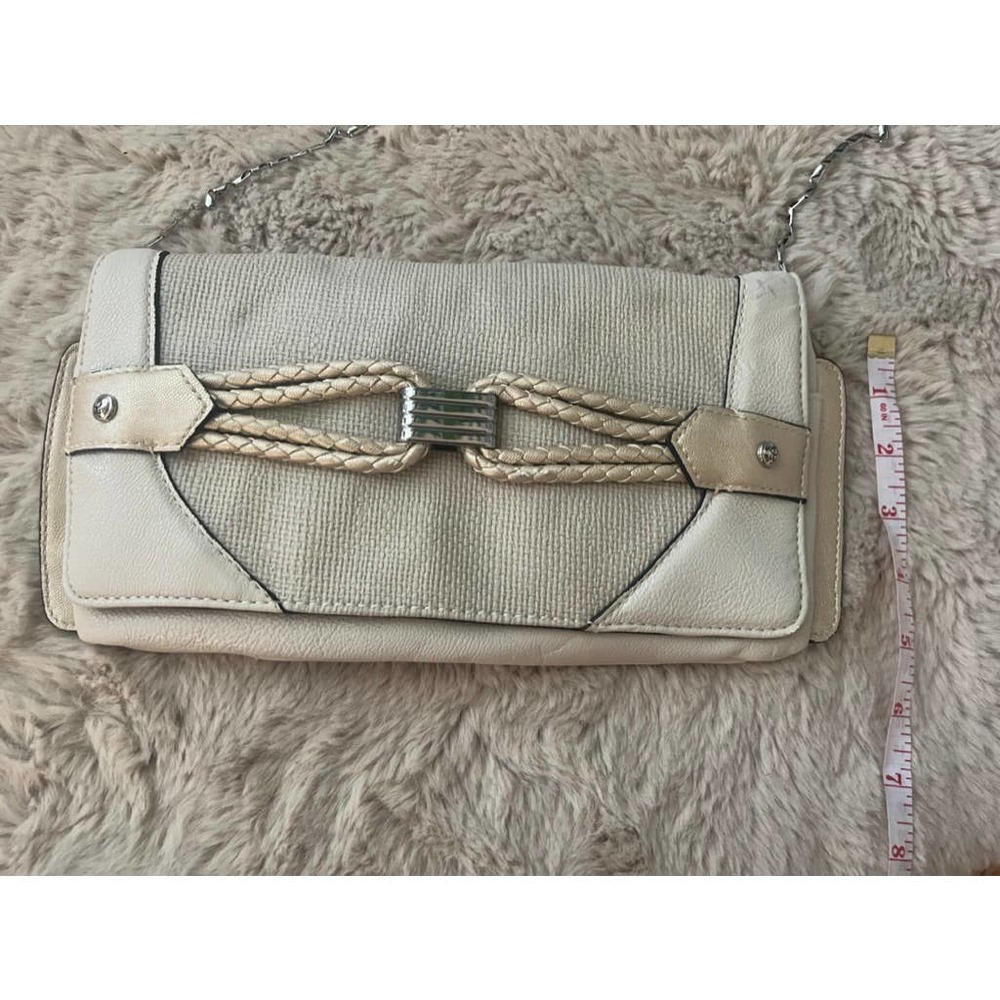 Off white clutch